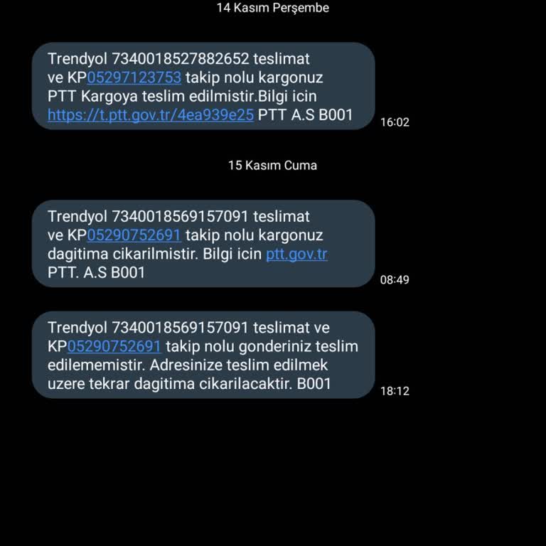 PTT Kargo'da Sürekli Yaşanan Teslimat Sorunları