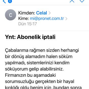 Pronet Güvenlik Hizmetinde Müşteri İlişkileri Sorunu