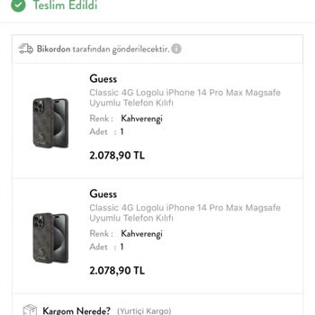 Eksik Gönderilen Ürün Ve Mağduriyet