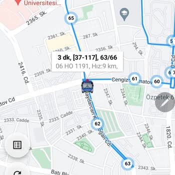 Otobüs Güzergahındaki Aksaklık Ve İlgisizlik