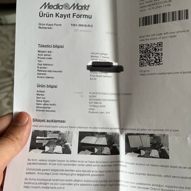 PS5 Konsolumun Onarımı 40 Gündür Bekliyor