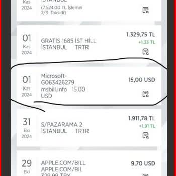 İptal Edilen Office 360 İçin Haksız Ücretlendirme