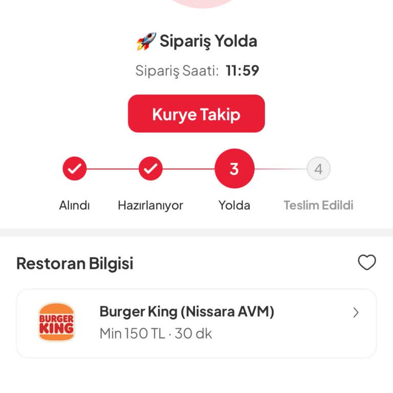 Bir Saatte Gelen Sipariş Ve İlgisiz Müşteri Hizmetleri