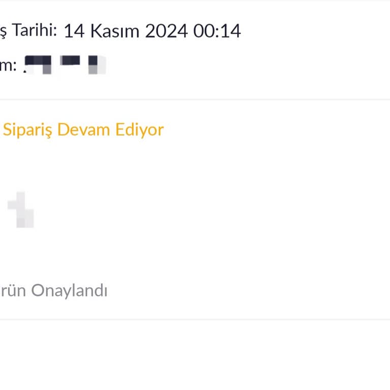 Siparişimin İşleme Alınmaması Ve Müşteri Hizmetlerinin İlgisizliği