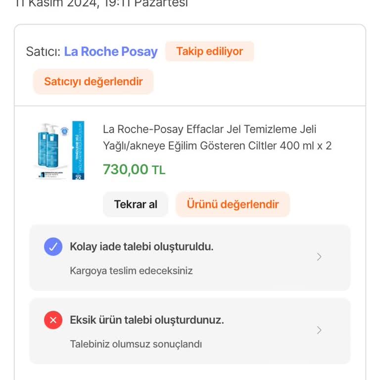Eksik Gönderilen Ürün Ve Çözüm Sürecindeki Belirsizlik