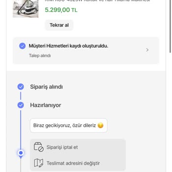 Kampanyalı Ürünüm Neden Gönderilmiyor?
