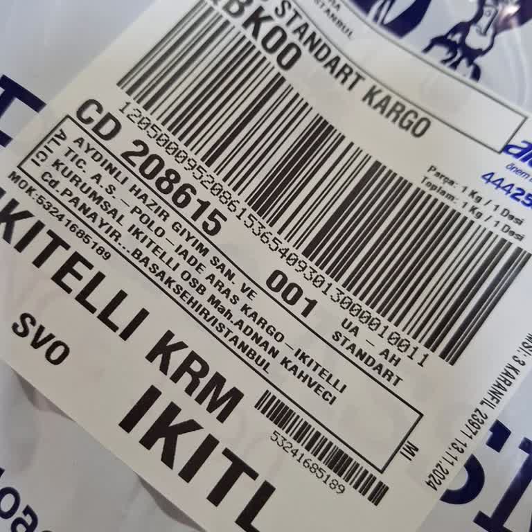 İade Edilemeyen Ürün Ve Kayıp Kargo Takip Numarası