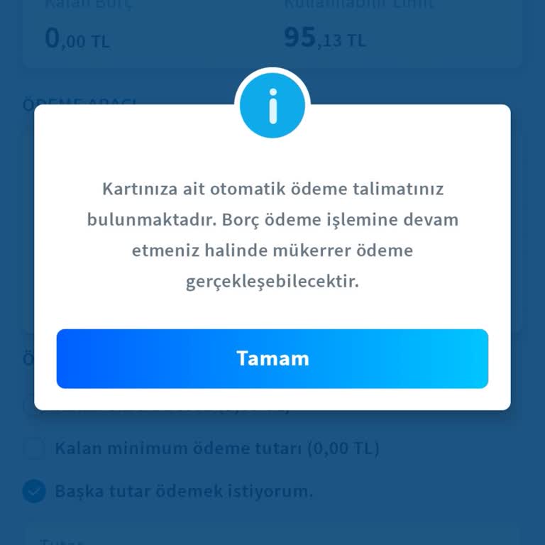 Halkbank Paraf Kart İptal Edilemeyen Talimat Ve Limit Sorunu