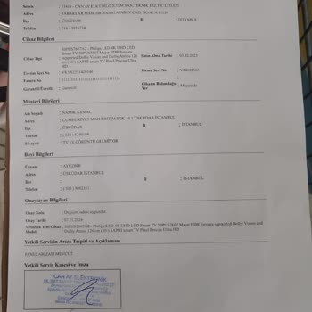 Philips TV Değişim Sürecinde Yaşanan Sorunlar Ve Müşteri Mağduriyeti