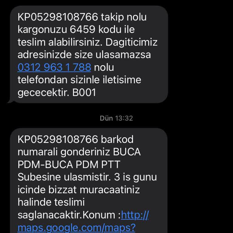 Kargocu İle Yaşanan Sorunlu Teslimat Deneyimi