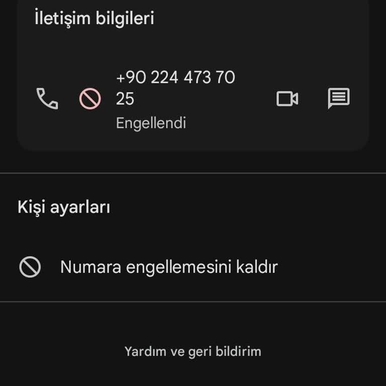 Şüpheli Telefon Araması Ve Kimlik Bilgisi Endişesi