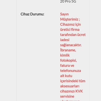 Yeni Telefonun Parça Sorunu Ve Yetersiz Çözüm