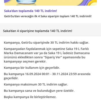 Geçersiz Kampanya Ve Müşteri Hizmetleri Sorunu