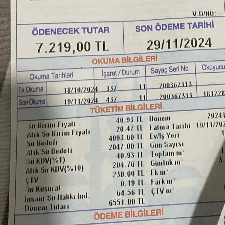 Tek Kişilik Evde Astronomik Su Faturası Şoku