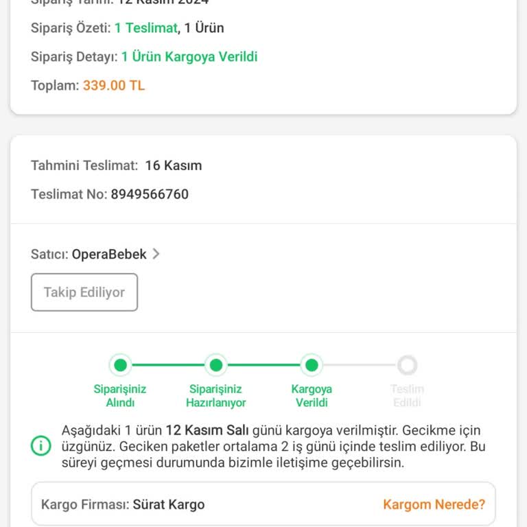 Kayıp Sipariş Ve İade Sorunu