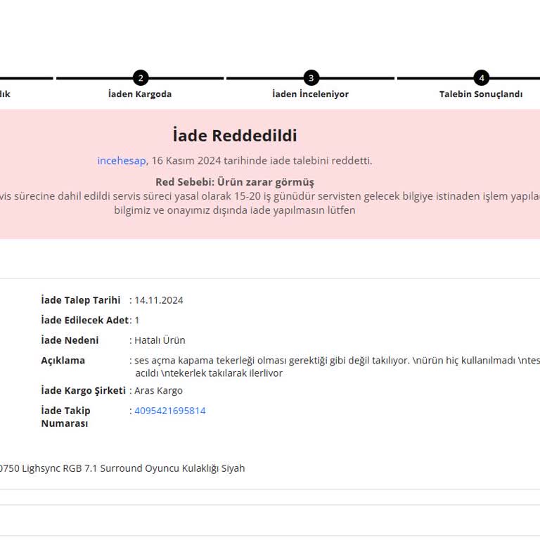 İade Sürecinde Yaşanan Zorluklar