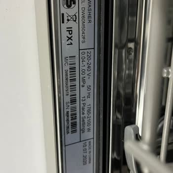 Samsung Bulaşık Makinesi Sepetinde Paslanma Sorunu