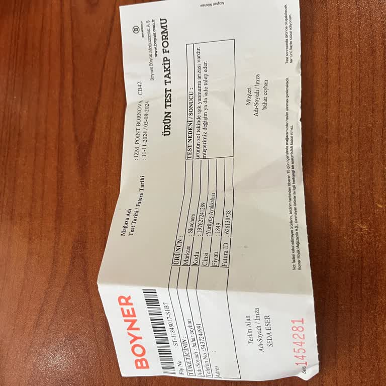 Skechers Ayakkabı Işık Sorunu Ve Boyner'in Yanıtı