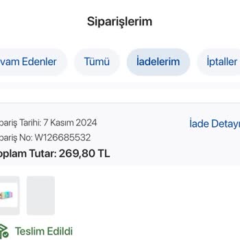 İade Edilmeyen Kalem Kutusu Ve Para
