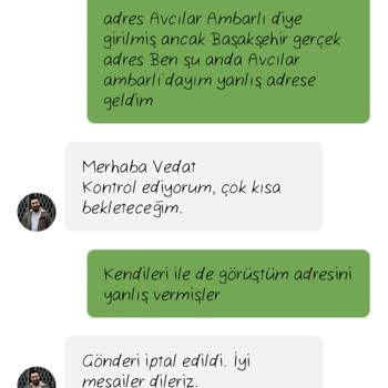 Kurye Ücret Mağduriyeti Ve Yanlış Adres Sorunu