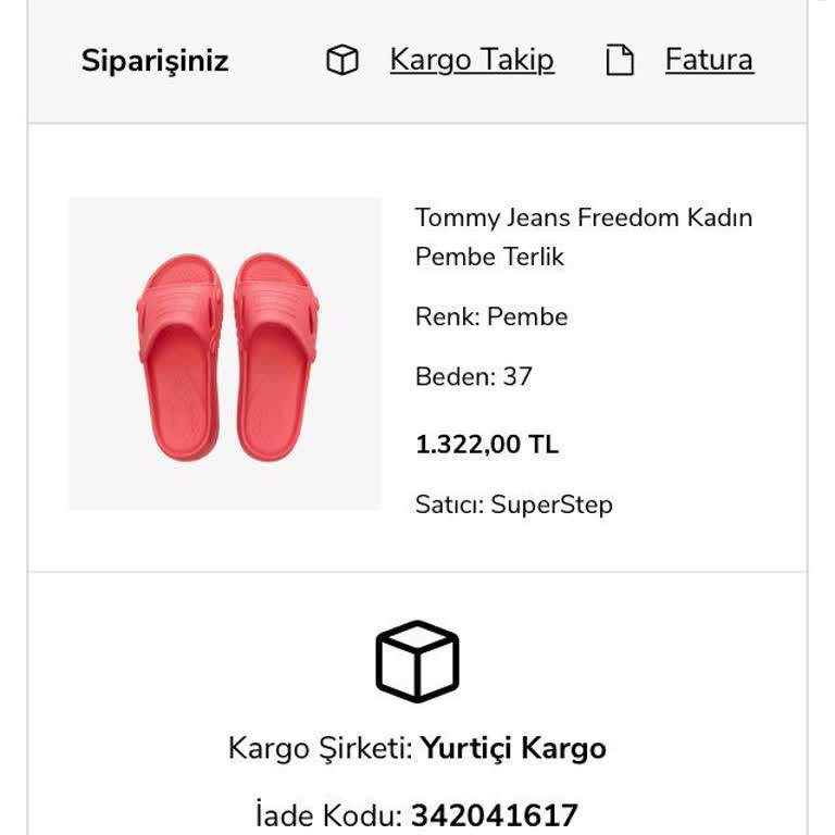 Yurtiçi Kargo Kayıp Terlik