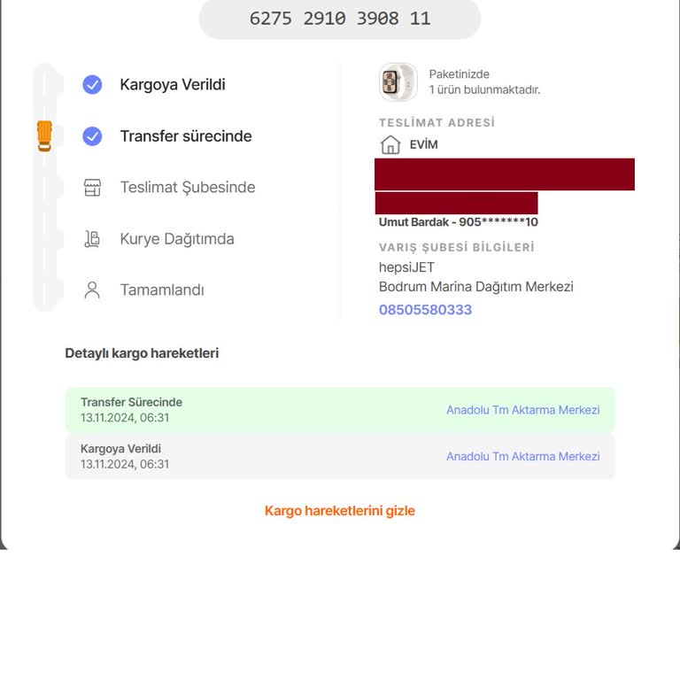 Apple Watch Siparişim Neden Hala Kargoya Verilmedi