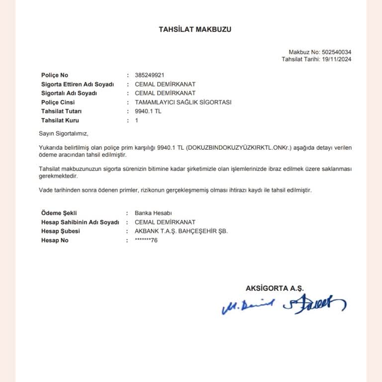 Zorunlu Olmayan Sağlık Sigortası İptal Sorunu