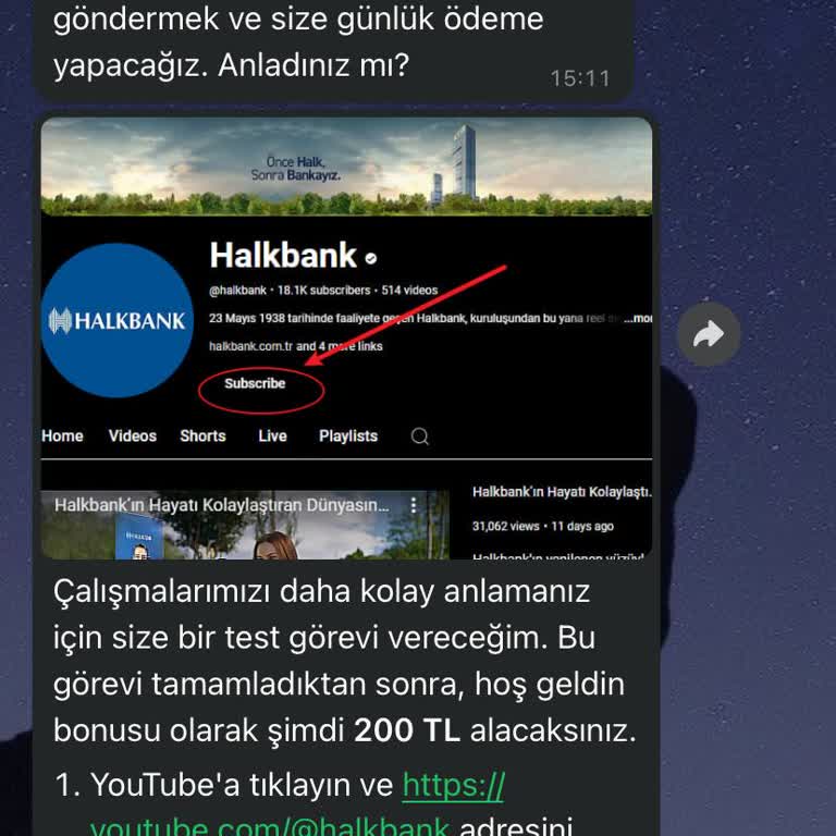 Bilinmeyen Numaradan Gelen Mesajla Güvenlik Endişesi