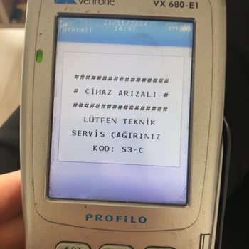 Profilo Pos Cihazı Arızası: Teknik Servis Desteği Gerekiyor