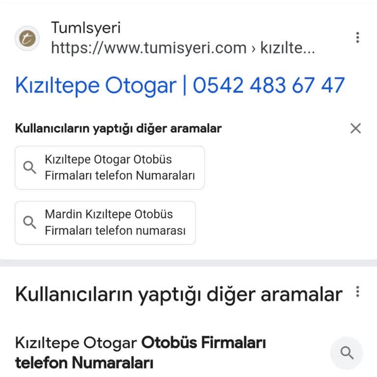 Kızıltepe Otogar Şikayeti