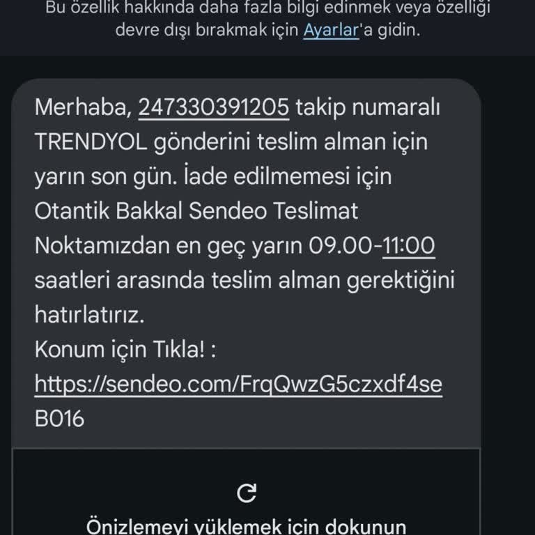 Tunceli'de Kargo Teslim Sorunu Ve İletişim Eksikliği
