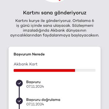 Kart Teslimatında Yaşanan Gecikme