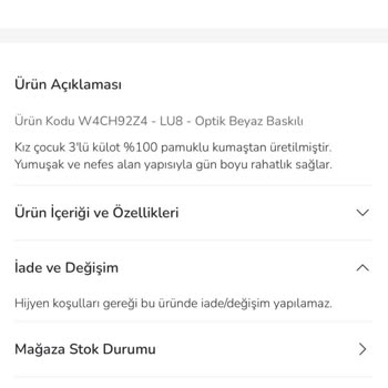 Hijyenik Ürün Değişim Sorunu Ve Yanıltıcı Bilgilendirme