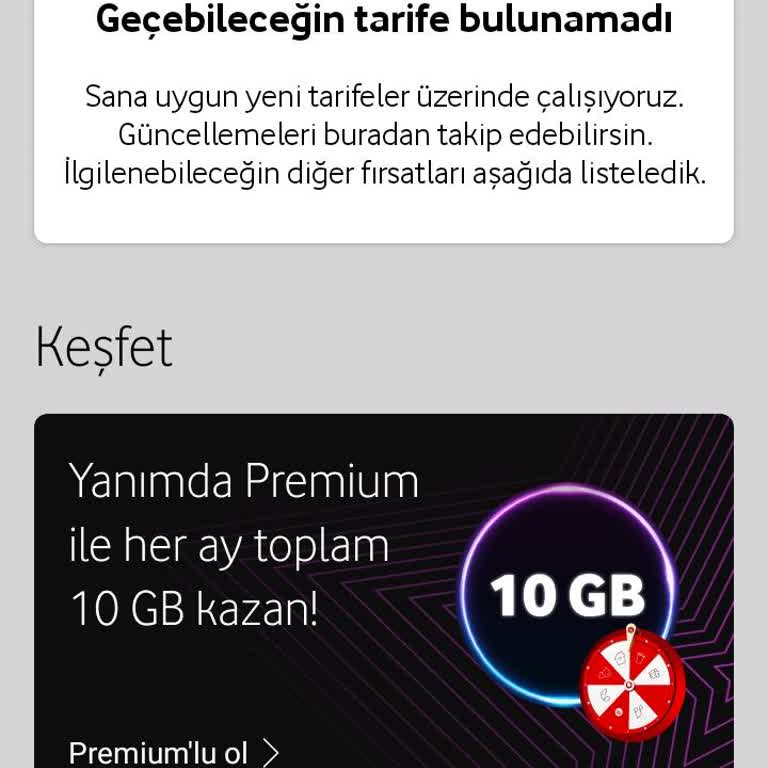 Tarife Değiştirme Çabalarım Sonuçsuz Kalıyor
