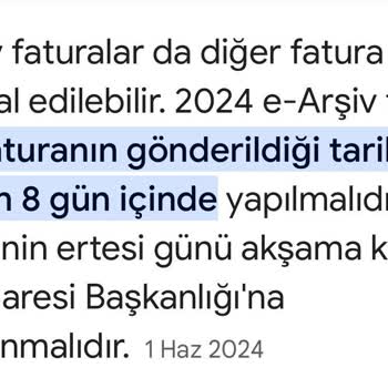 Yanlış Kesilen Fatura Ve Yasal Süre Sorunu