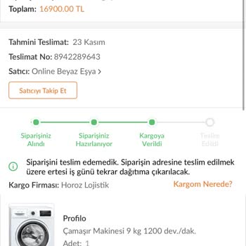 Kargom Teslim Edilmiyor Ve İletişim Kurulamıyor
