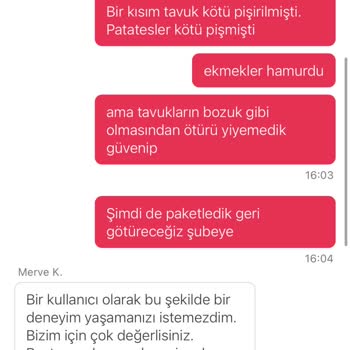 KFC Ve Yemeksepeti'nin Çözüm Üretmeyen Hizmeti