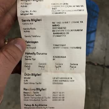 Samsung TV'nin Kronik Arızası Müşteriyi Mağdur Ediyor