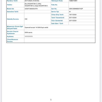 Samsung TV'nin Kronik Arızası Müşteriyi Mağdur Ediyor