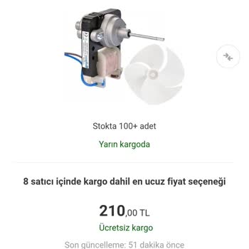 Buzdolabı Fan Motoru Değişimi Sonrası Yüksek Servis Ücreti Şoku