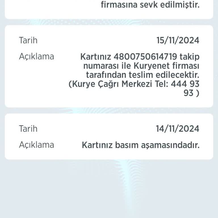 Ziraat Bankası Genç Kartımın Teslimatındaki Sorunlar
