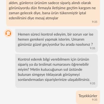 Trendyol'da Stok Sorunu Ve İletişim Eksikliği