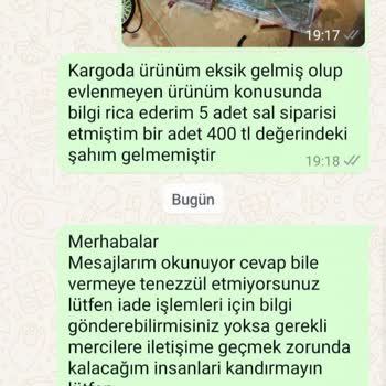 Yanıltıcı Ürün Ve Yetersiz Müşteri Hizmeti