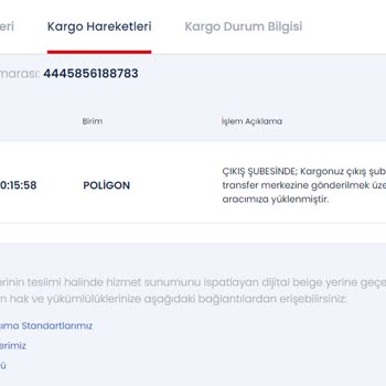Aras Kargo İzmir Karabağlar Şubesi İletişim Sorunu Ve Kayıp Kargo Endişesi