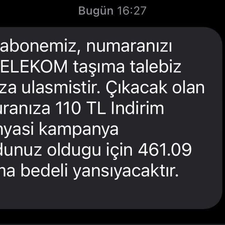 Vodafone'dan Haksız Cayma Bedeli Talebi