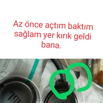 Kırık Kulaklık Ve Yetersiz Servis Hizmeti