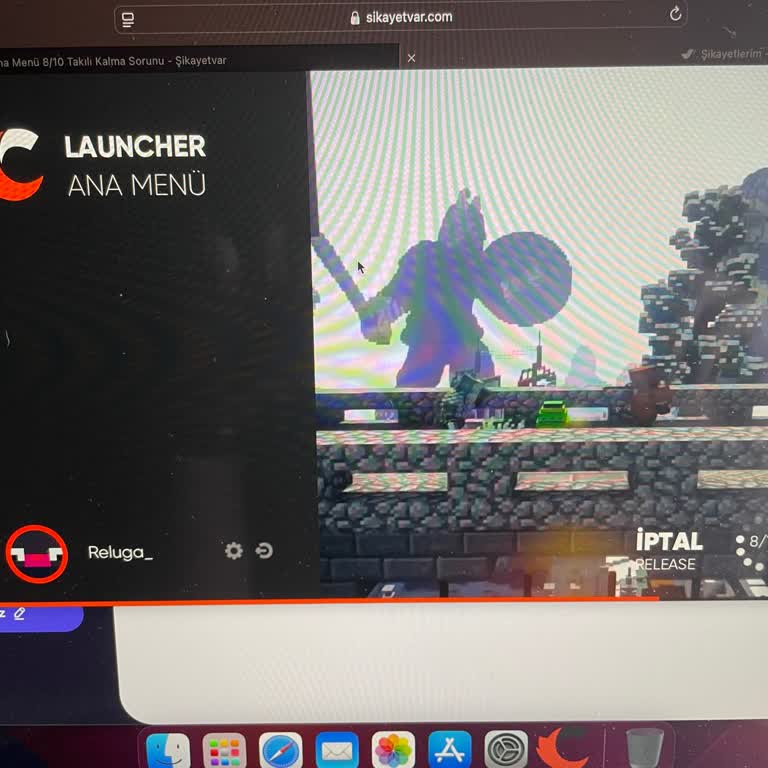 Mac Bilgisayarda Craftrise'a Giriş Sorunu