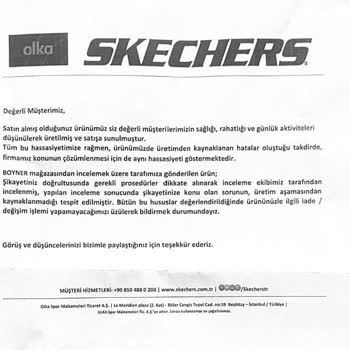 Boyner'den Aldığım Skechers Ayakkabı 3 Ayda Yırtıldı!