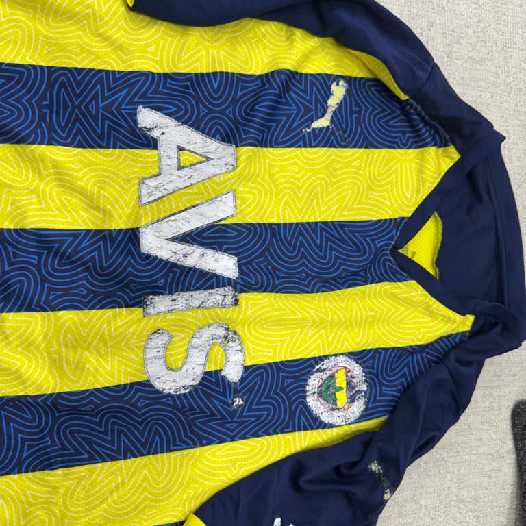 Fenerium'dan Aldığım Forma Yazıları Soyuldu