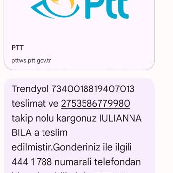PTT Kargo: Teslim Edilmeyen Kargo Ve Yanıltıcı Bildirim